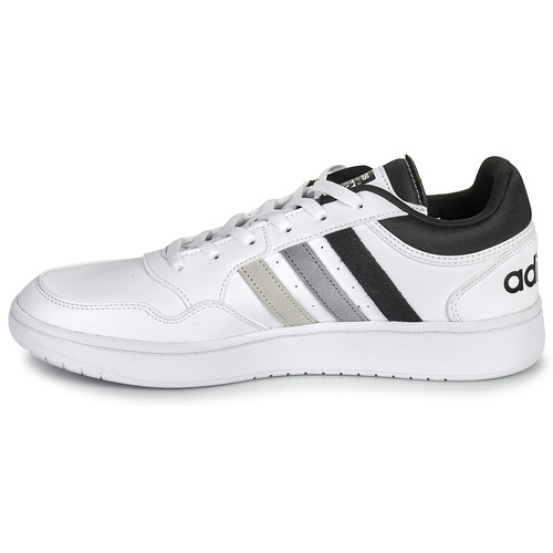 Adidas Sportswear - HOOPS 3.0 - Blanc / Gris / Noir