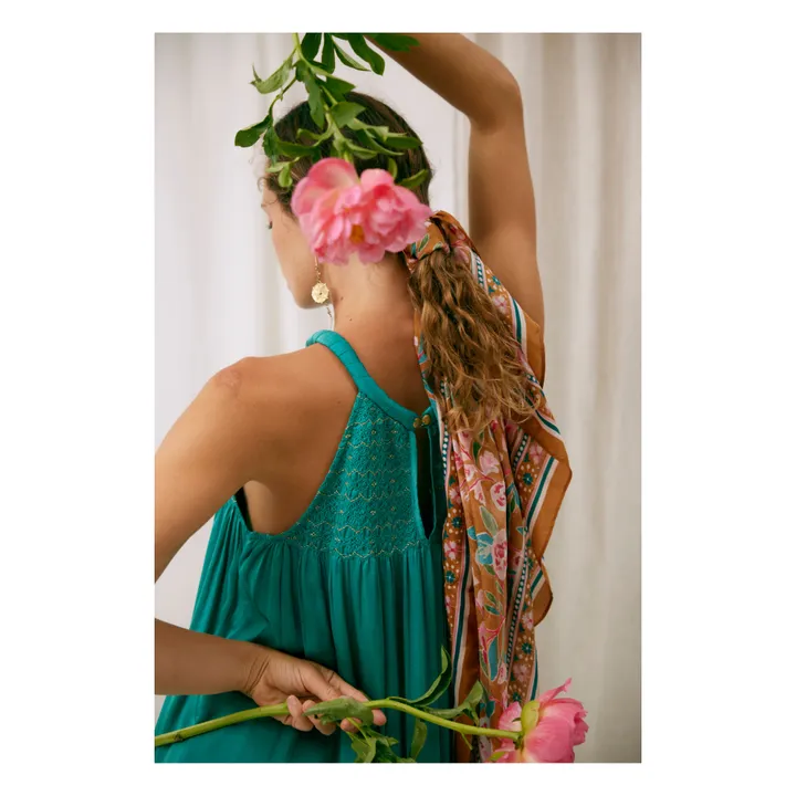 Louise Misha Foulard Romy Soie - Collection Femme | Rouille