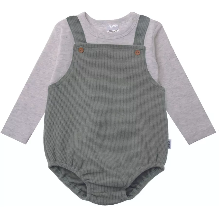 Liliput Zweiteiliges Set grau-oliv