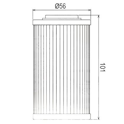 Filtre à huile HifloFiltro HF564 Type origine