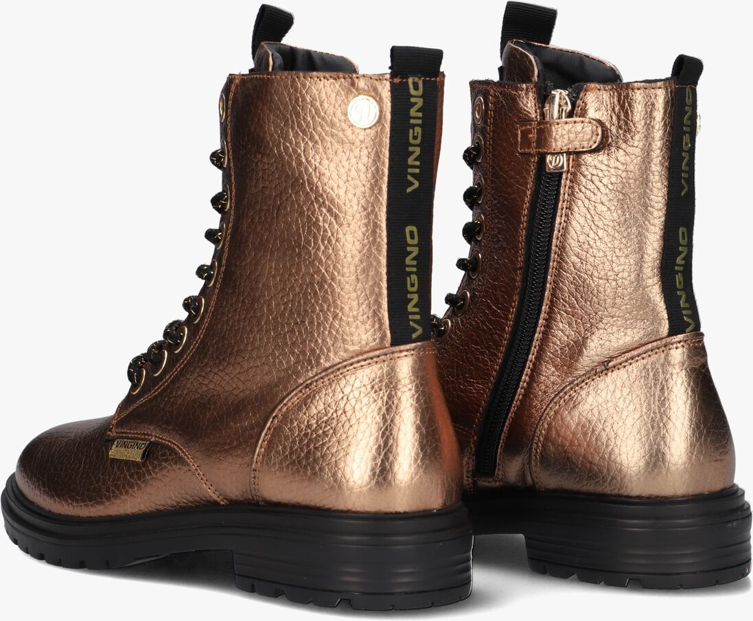VINGINO gouden vingino veterboots julia
