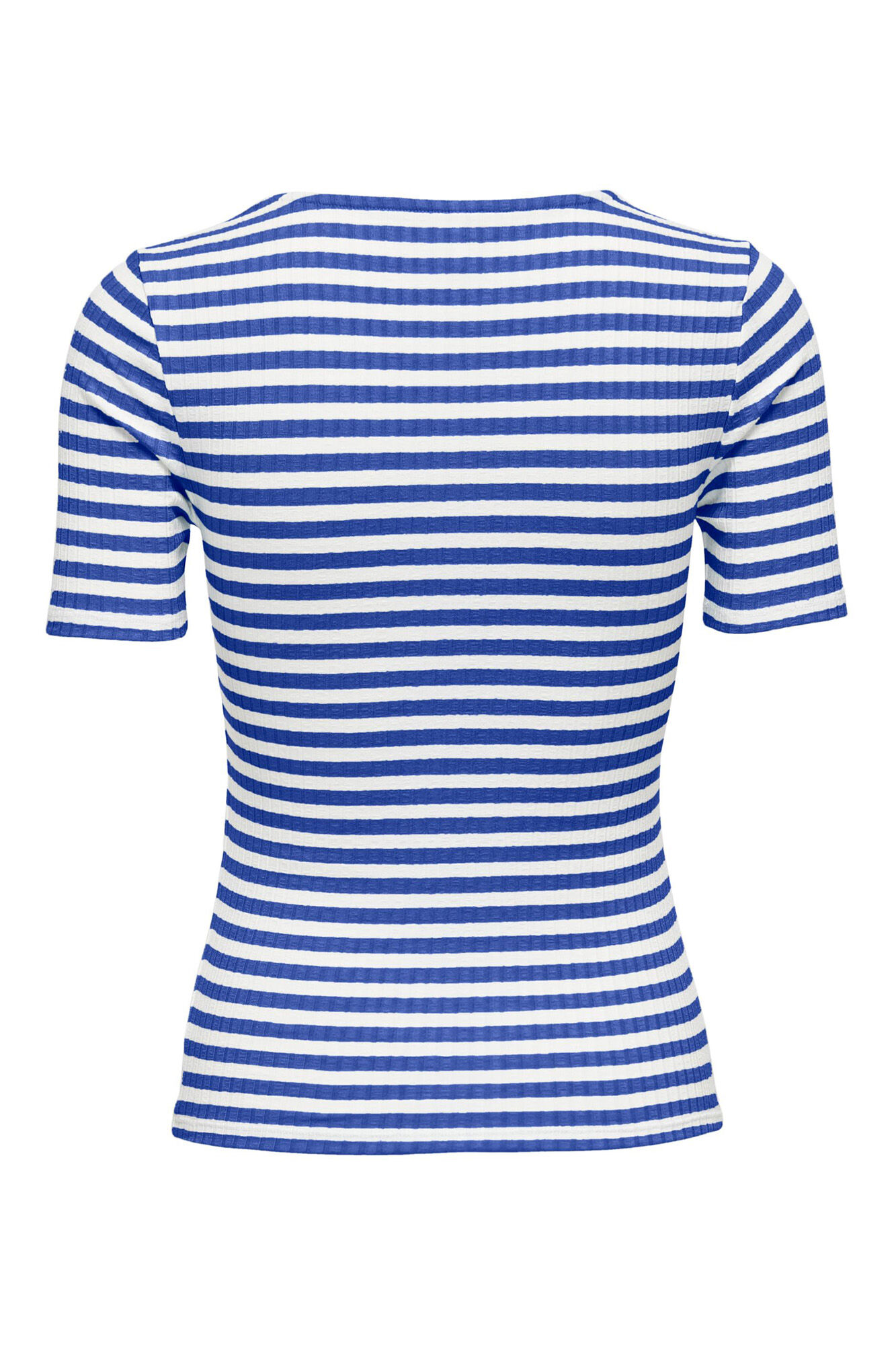 Blusa listrada de manga curta