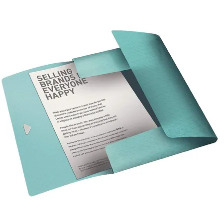 Leitz Esselte Colour Ice Eckspannermappe blau