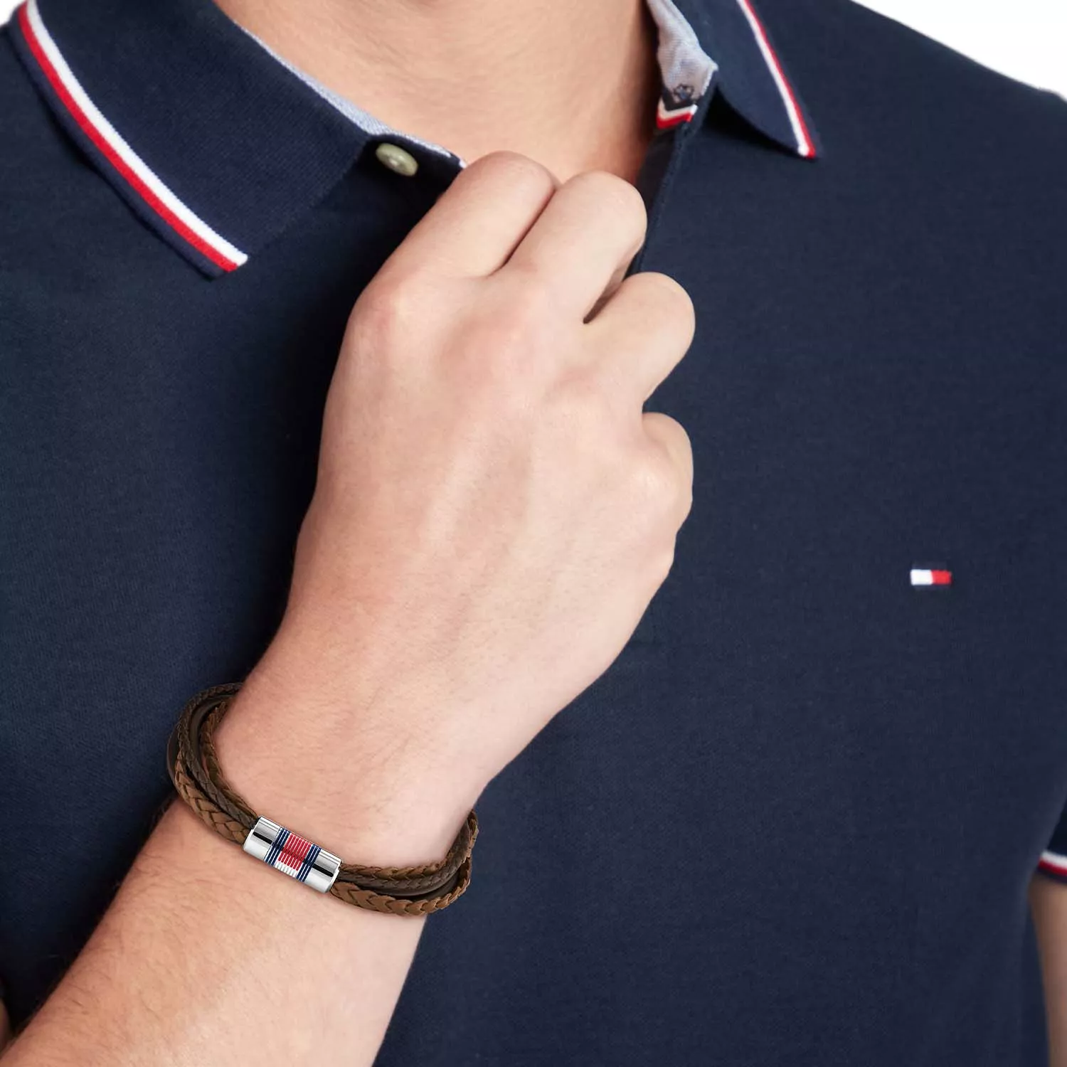 Tommy Hilfiger Layer Armbånd Læder 2790425