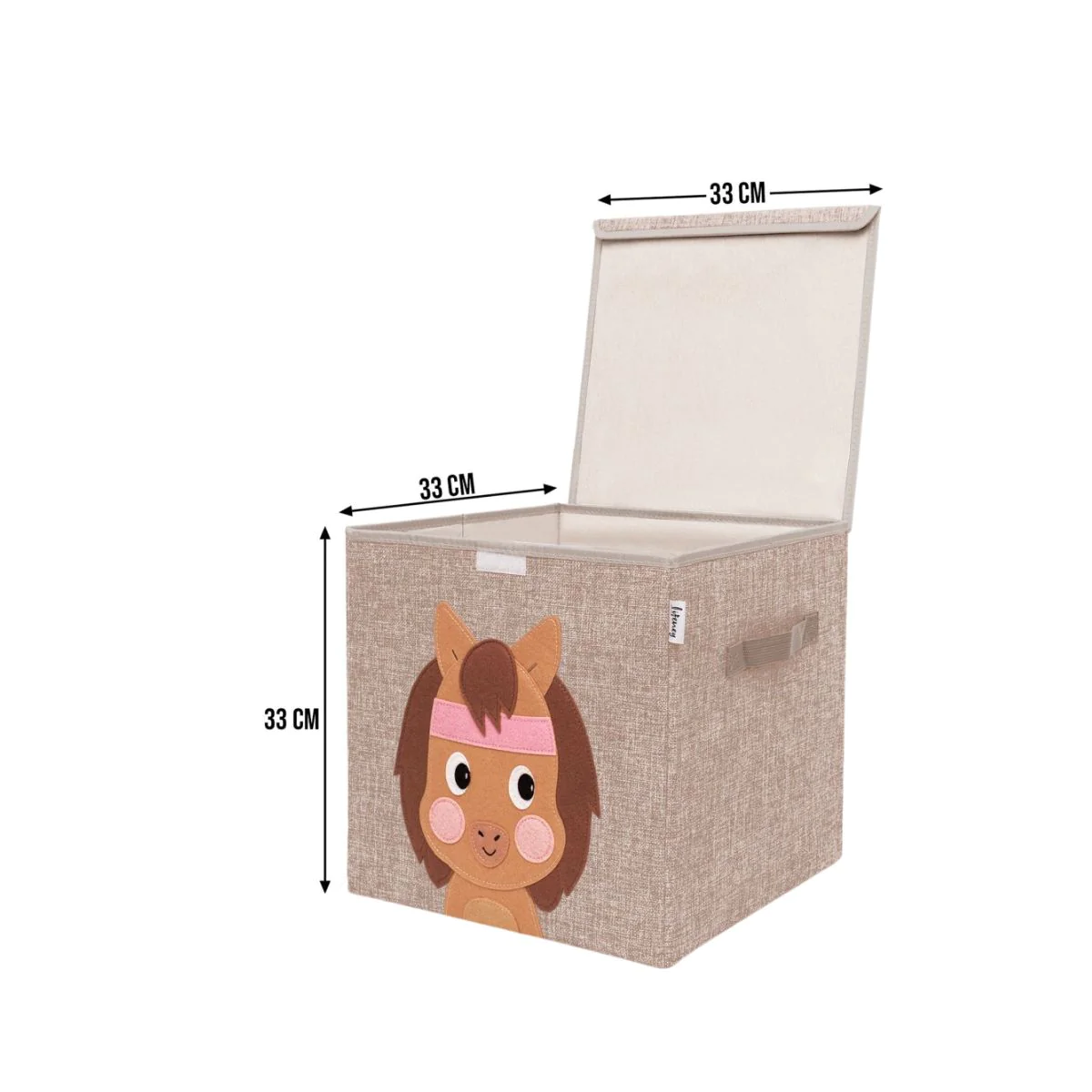 Boîte de rangement en tissu pour enfant 
