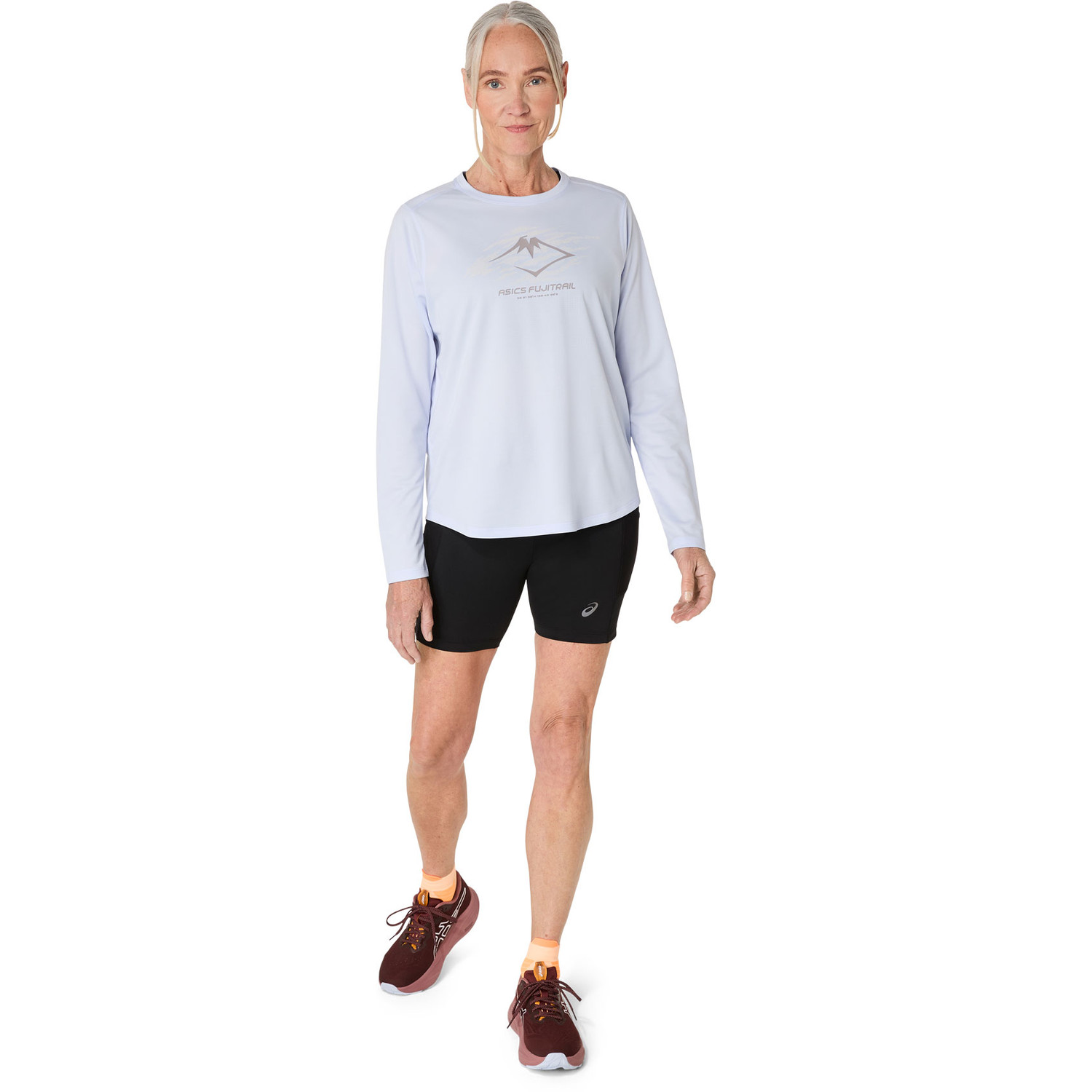 ASICS Fujitrail Logo Longsleeve T-Shirt Dames