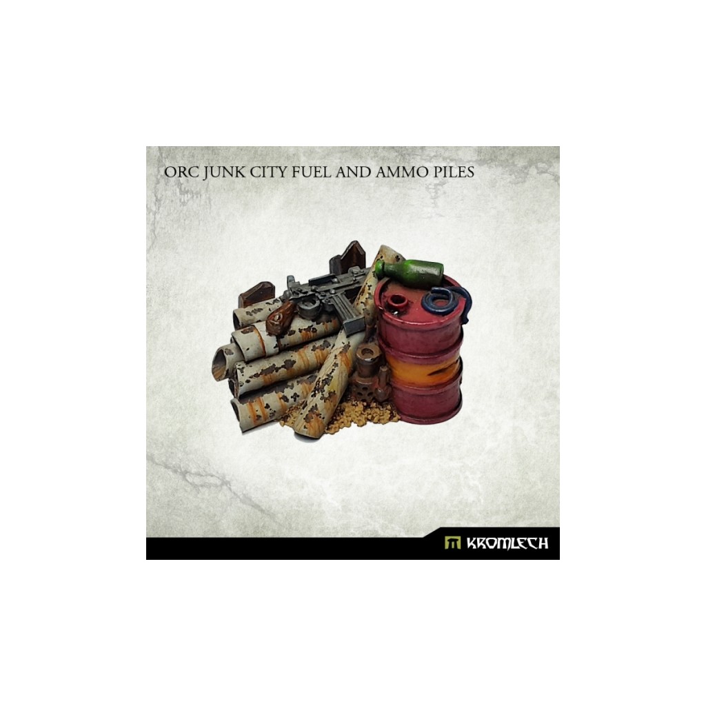 Orc Junk City Fuel and Ammo Piles