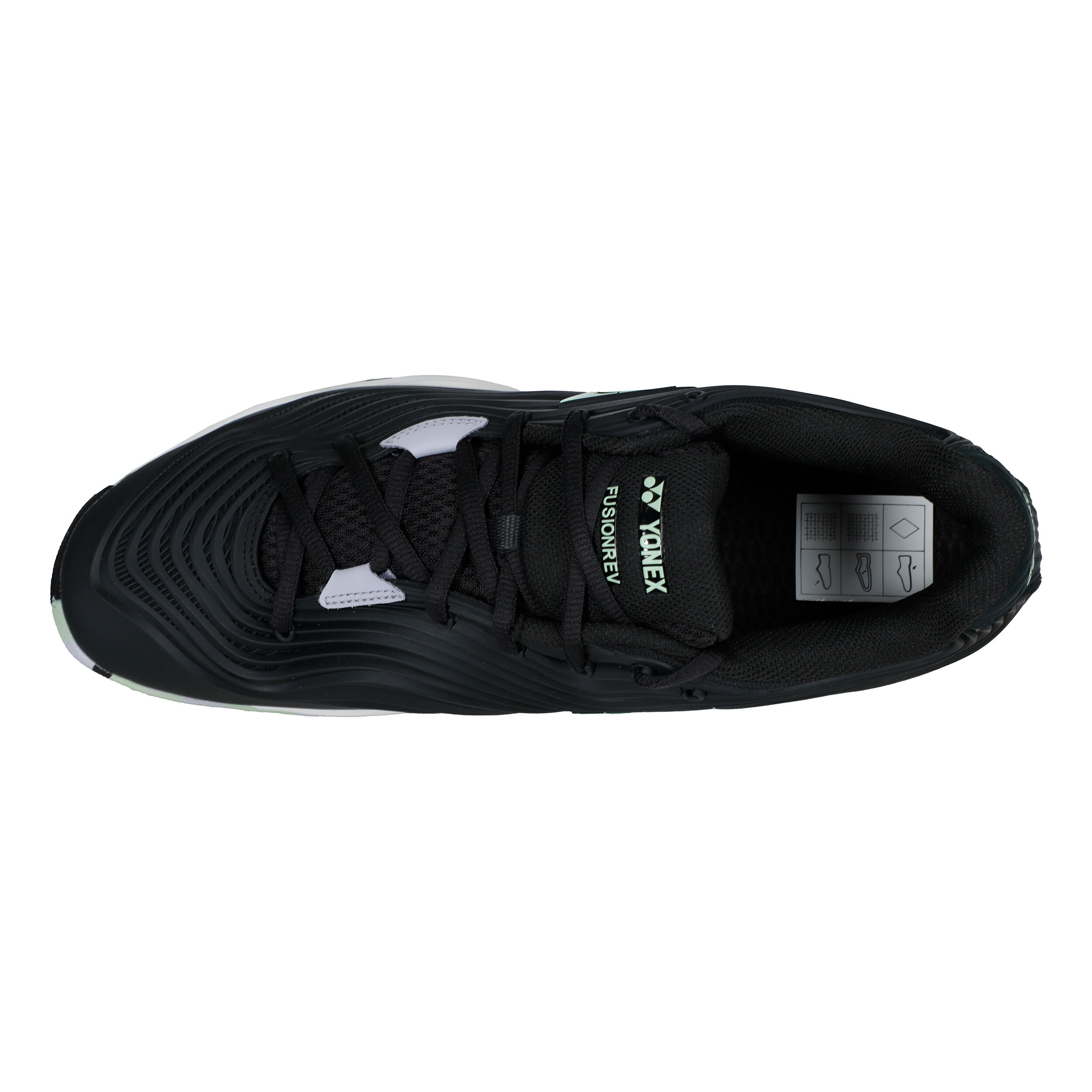 Yonex Fushionrev 5 CLY Chaussure Terre Battue Hommes - Noir