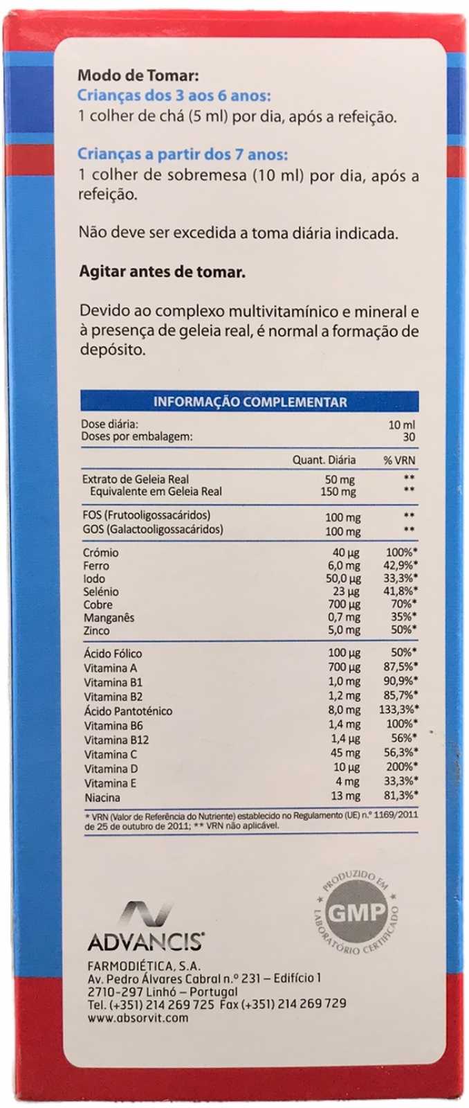 Xarope Absorbit para Crianças 300ml