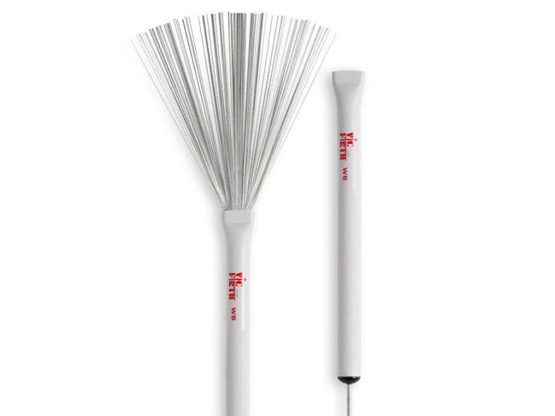 Vic Firth VFWB Brushes WB Jazz Besen, Paar Besen-Paar – ideal für Jazzmusik