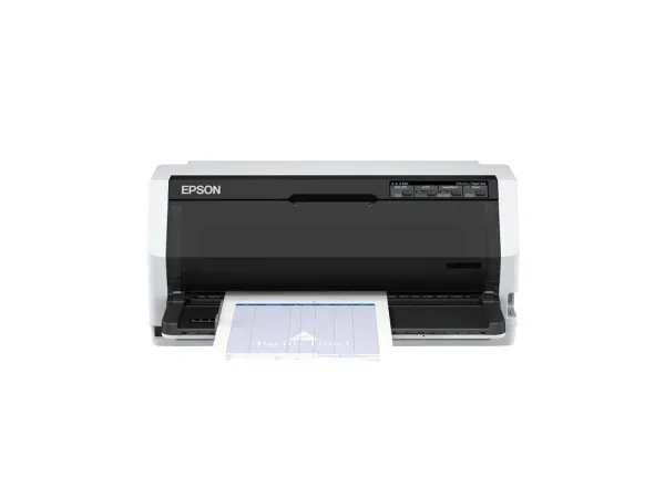 Epson LQ 690IIN - Printer - S/H - dot-matrix - 360 x 180 dpi - 24 pin - USB 2.0, parallel, LAN