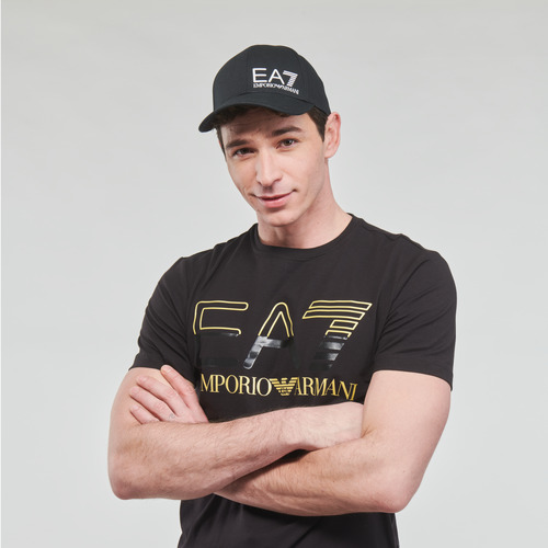 Emporio Armani EA7 - TRAIN CORE U CAP LOGO - Noir / Blanc