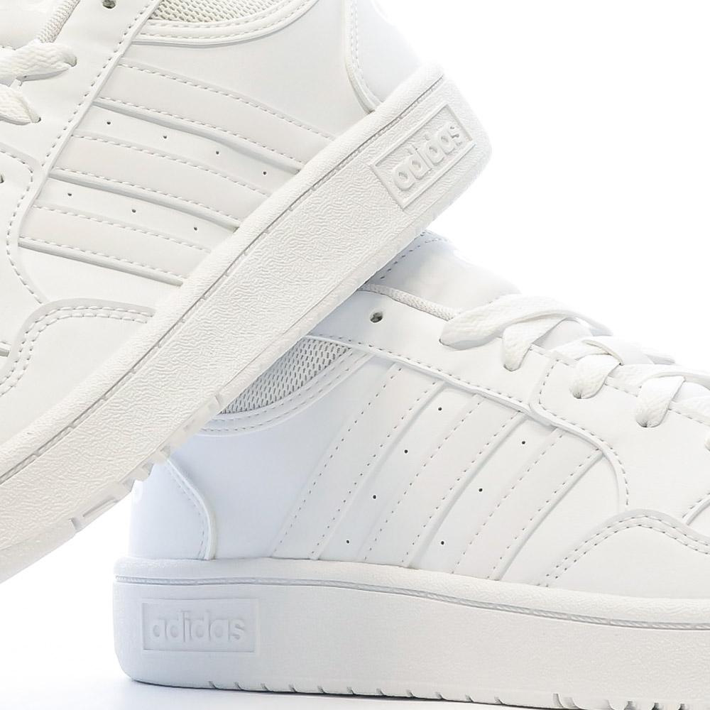 Baskets Blanche Garçon Adidas Hoops 3.0