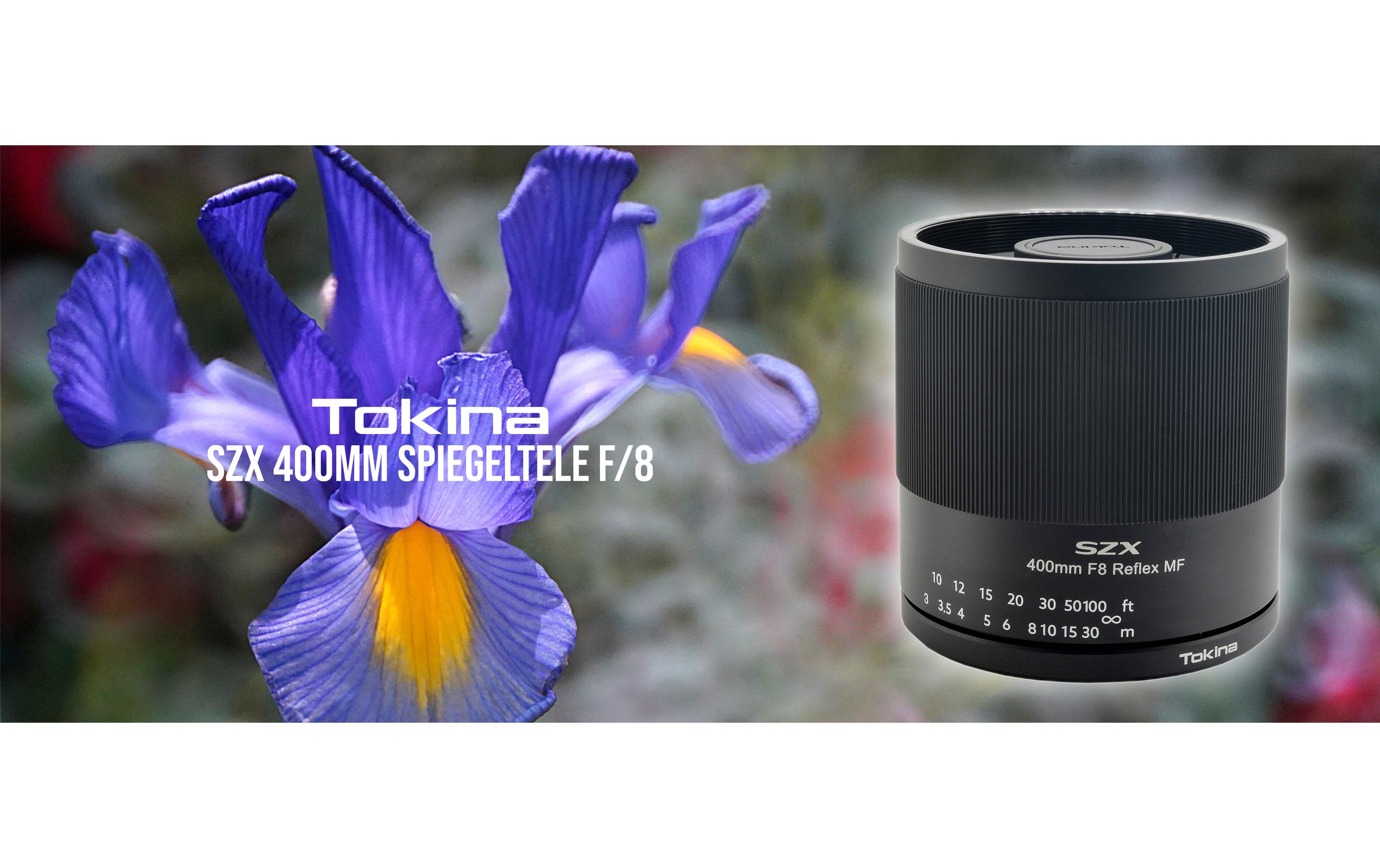 Festbrennweite SZX 400mm F/8 – Nikon Z<br>Kompaktes Spiegelreflex-Superteleobjektiv