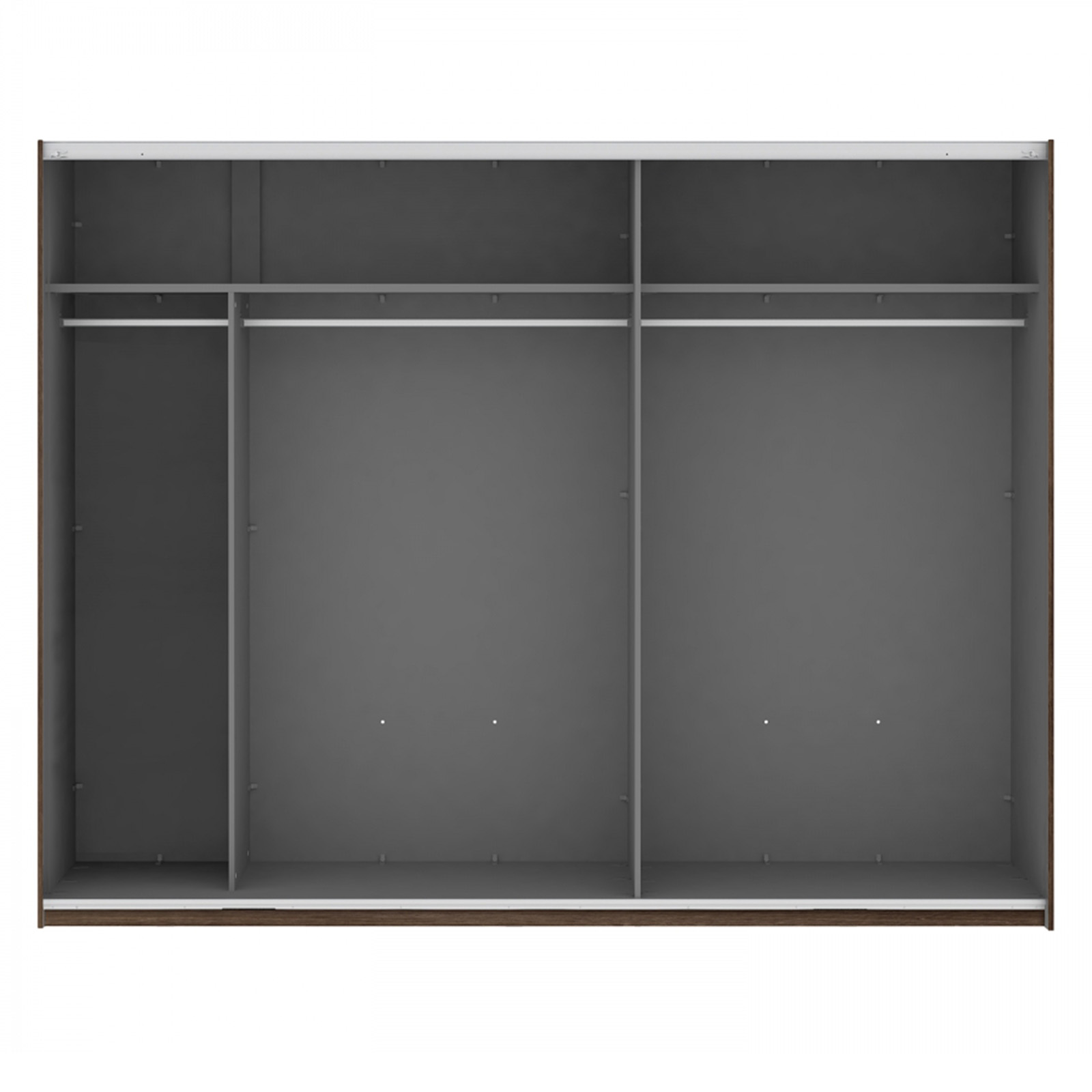 4-teiliges Schlafzimmer Set - Schlammeiche-Schwarzeiche