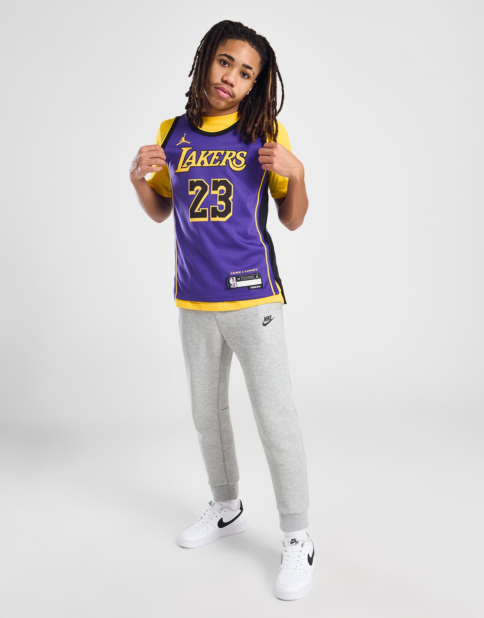 Jordan Maillot NBA LA Lakers James #6 Junior
