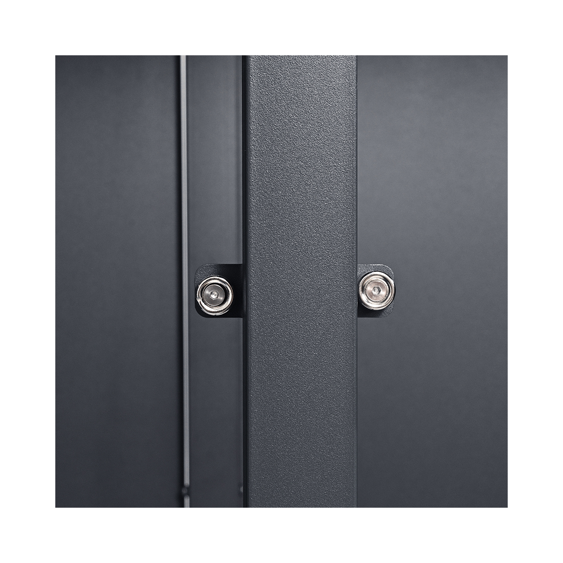 Holmberg Mülltonnenbox für 2x 60L/120L/240L Boxen 2 Türen