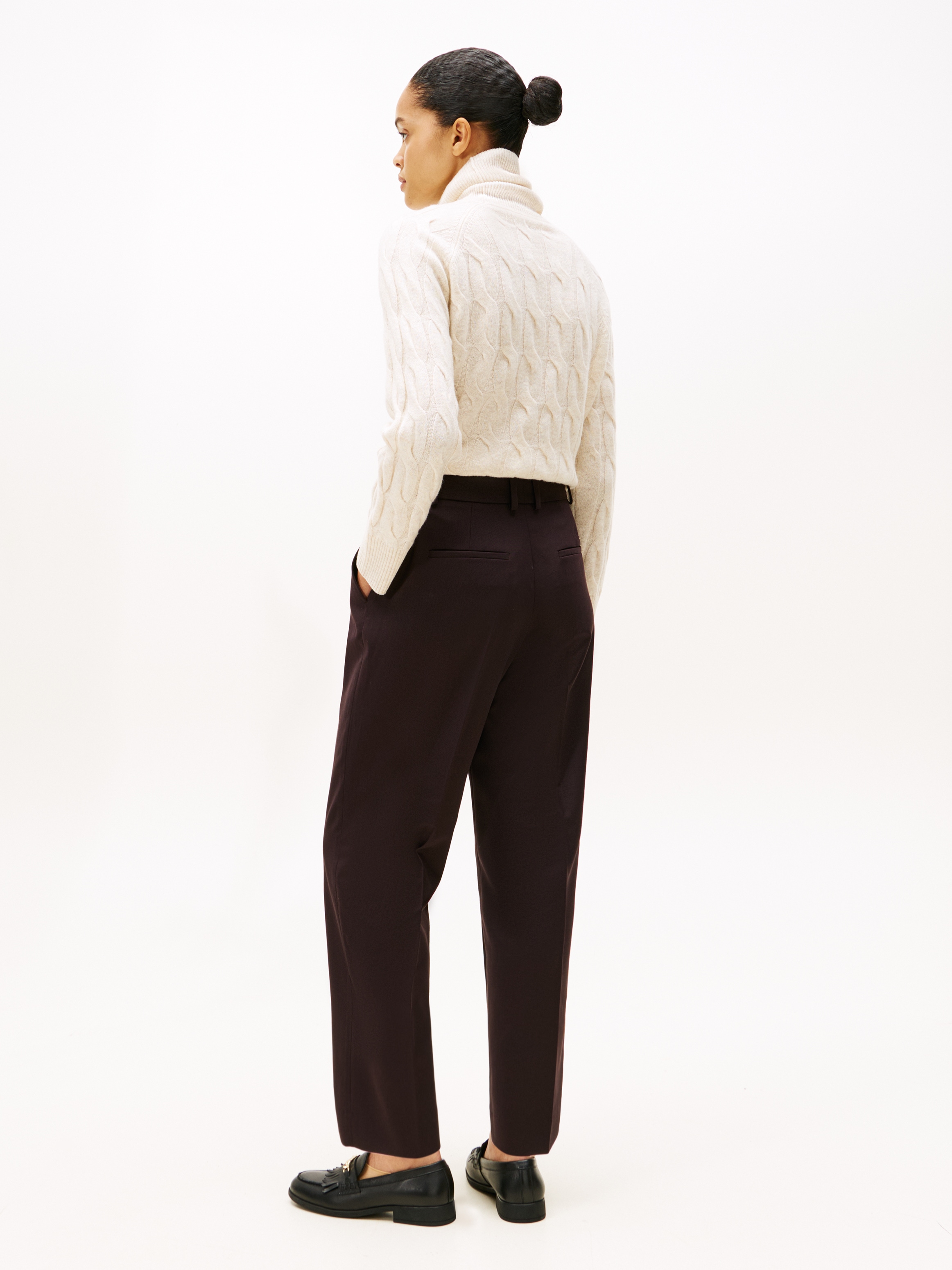 Tommy Hilfiger Anzughose »TIMELESS WOOL SLIM STRT PANT«  mit Wolle