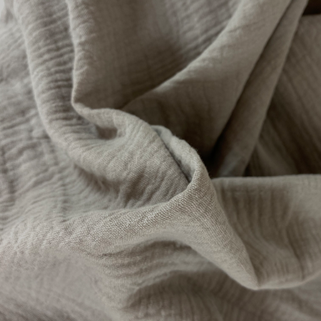 Tissu Coton Au Mètre Gaze Ficelle