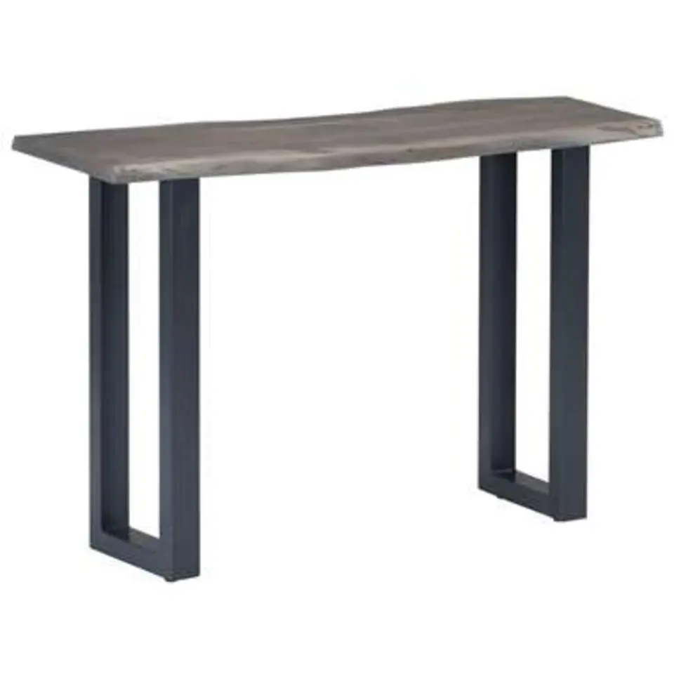 vidaXL - Wandtafel - Grijs - Hout
