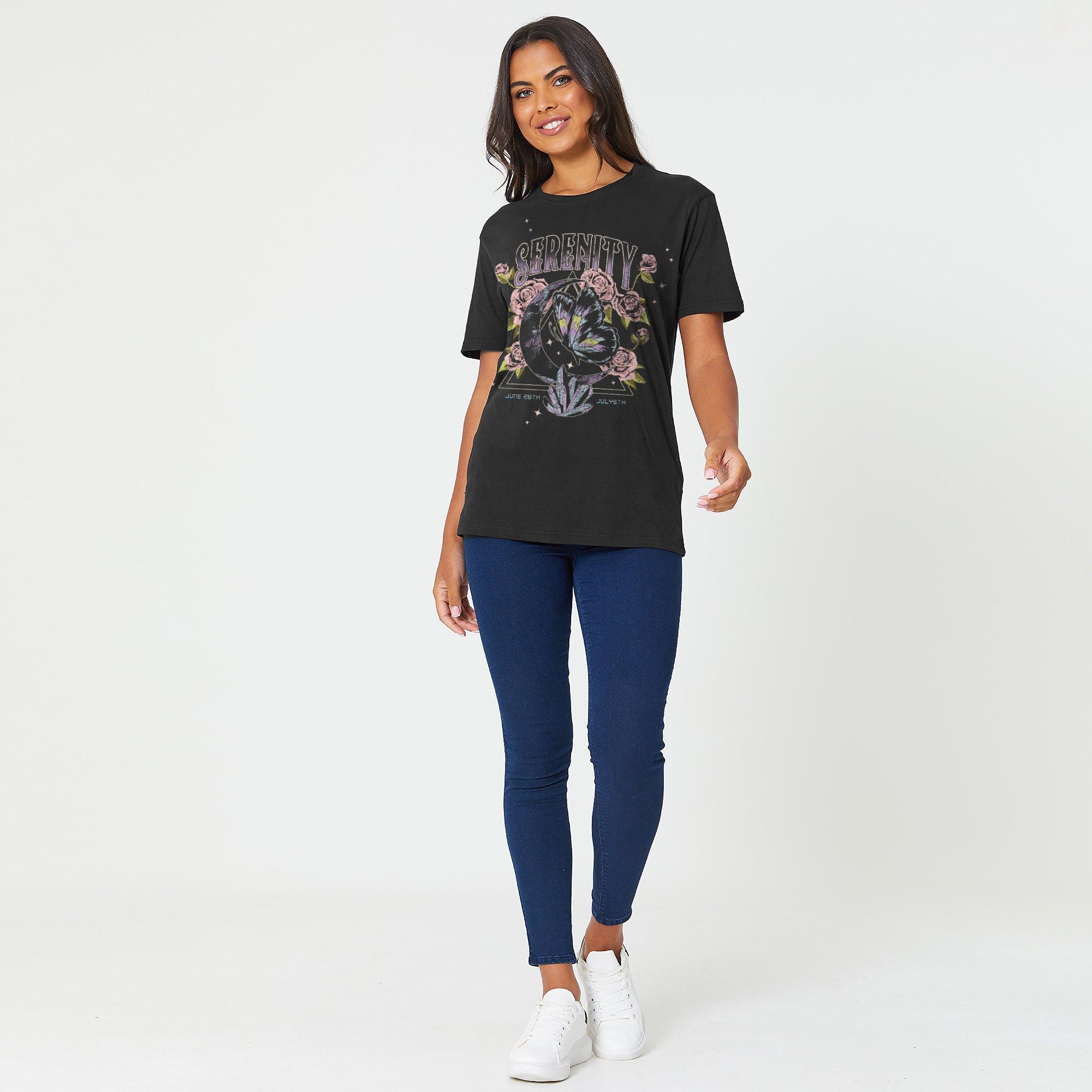 Be You Ladies Serenity Slogan T shirt