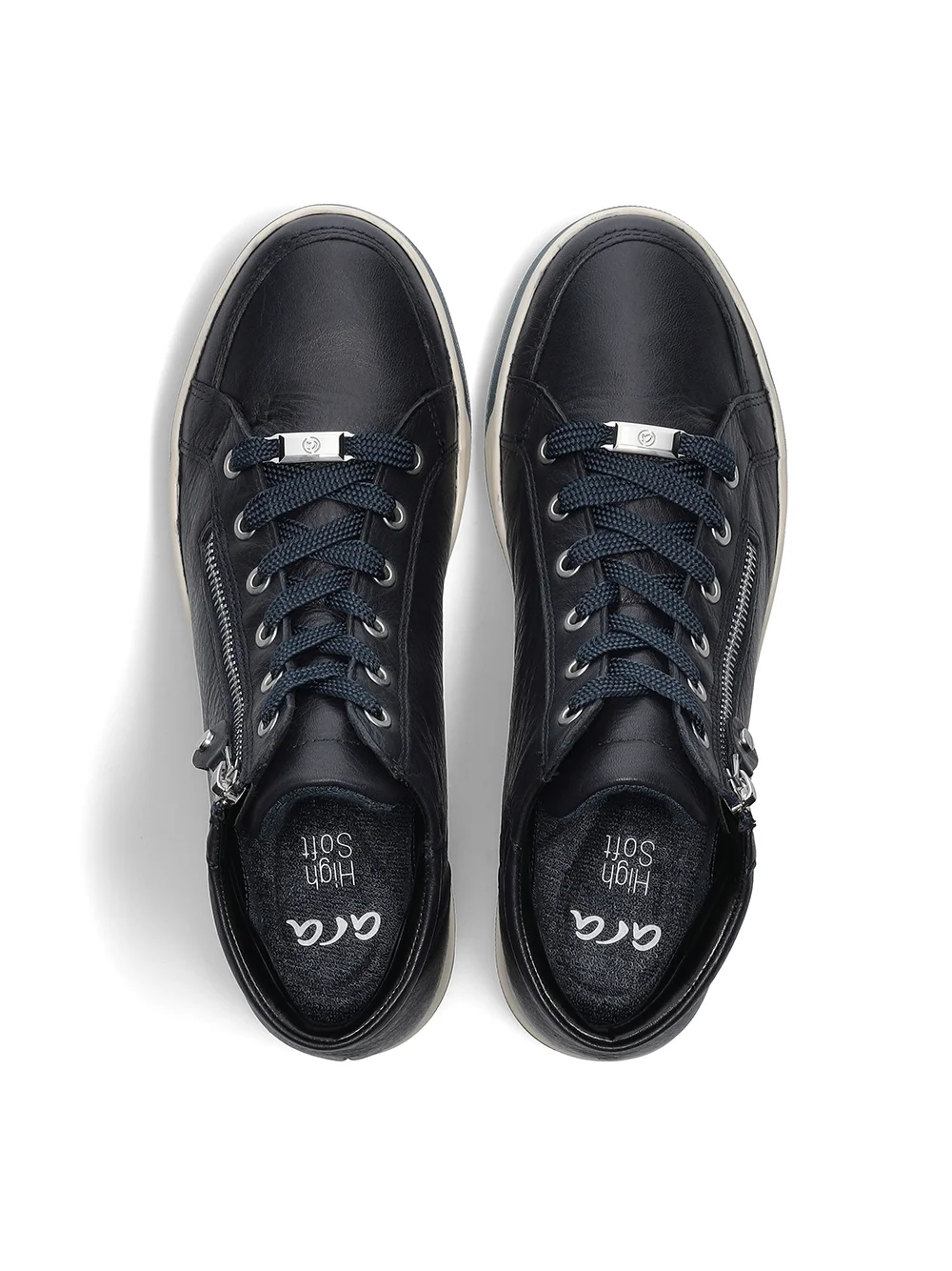 Hightop Sneaker Rom blau