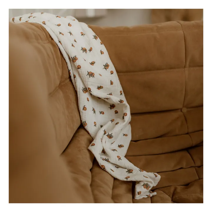 Bonjour Little Couverture Marbella | Ecru