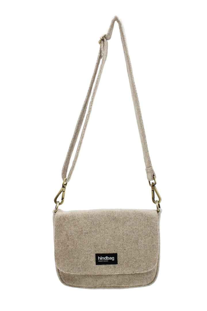 Sac à main Margault Laine Beige