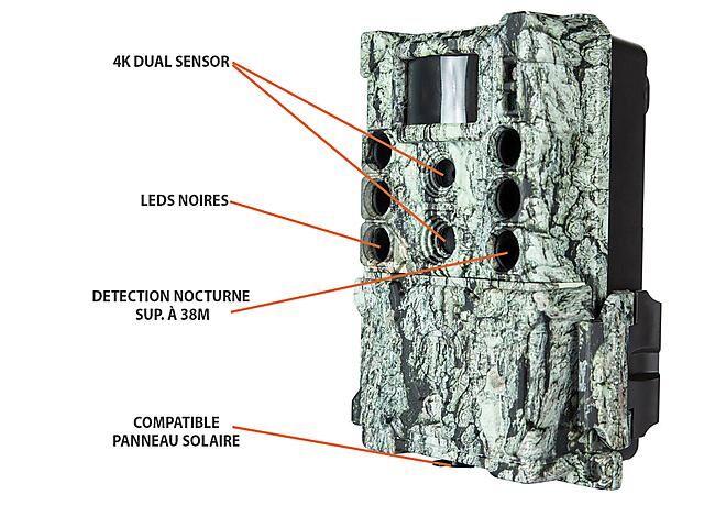 BUSHNELL - PIEGE PHOTOGRAPHIQUE CORE DS 4K