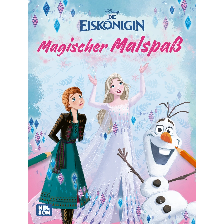 CARLSEN  Die Eiskönigin: Magischer Malspaß