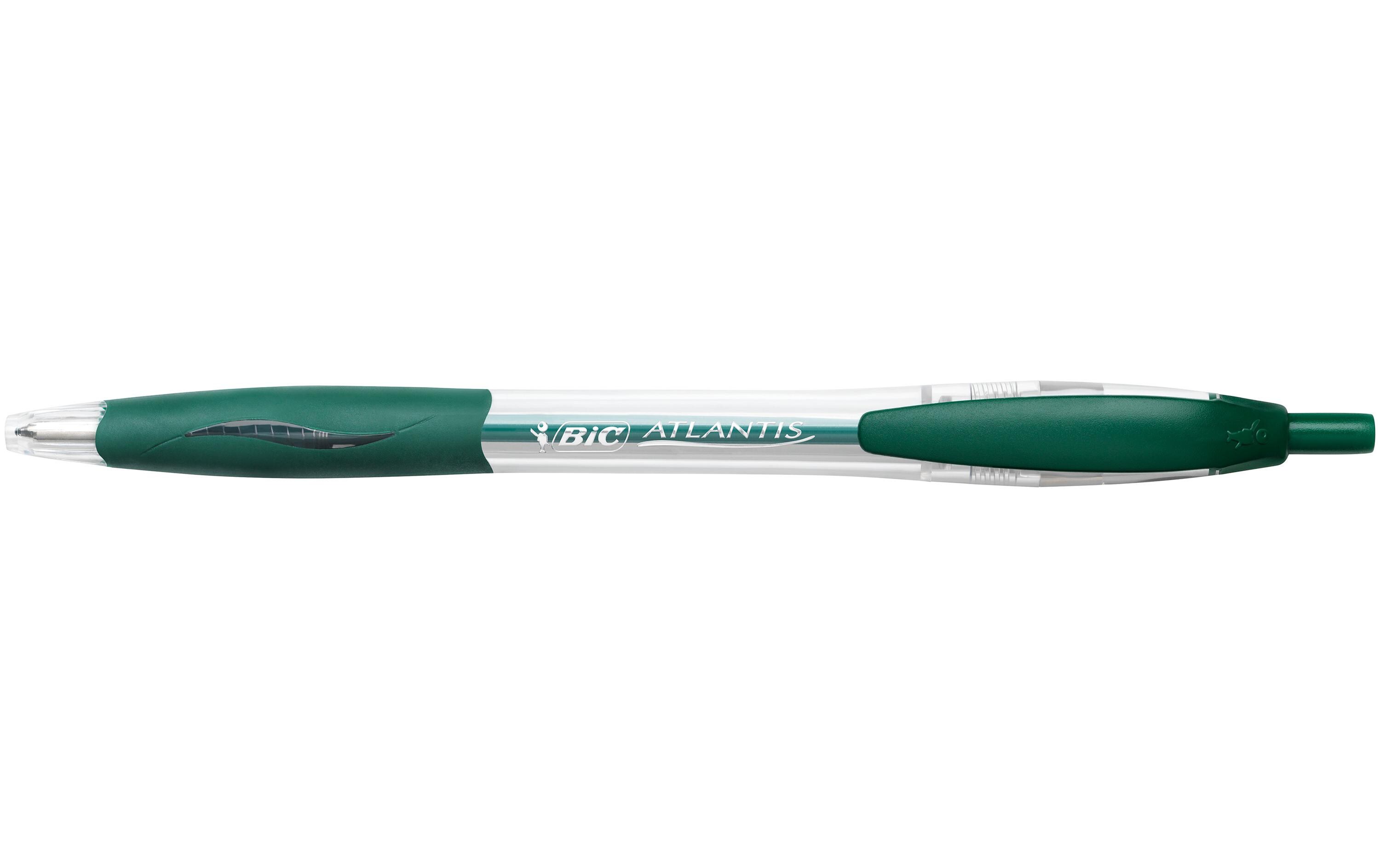 Kugelschreiber Atlantis Classic 0.32 mm, Grün, 12 StückKugelschreiber mit komfortablem Griff