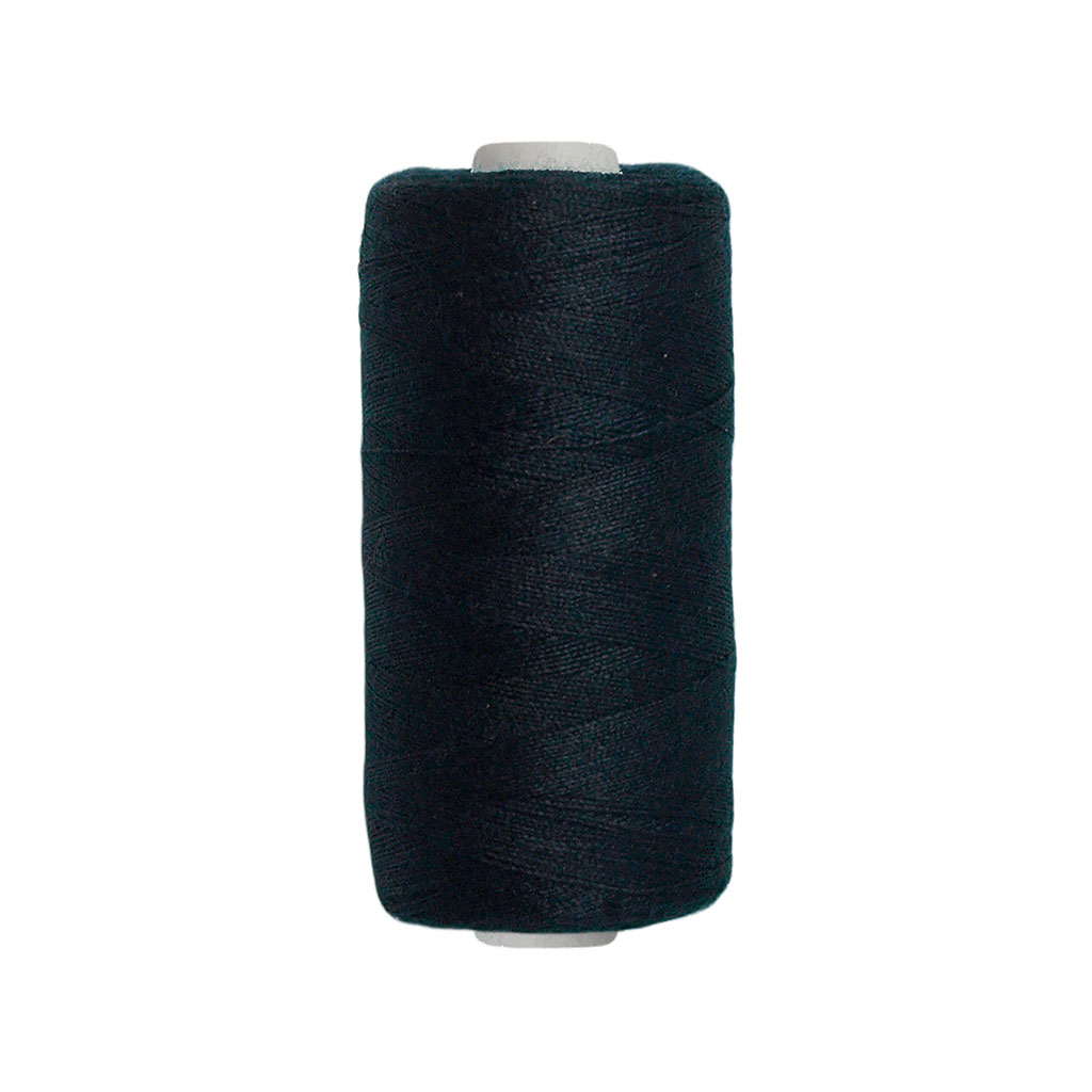 Fil en polyester bleu marine 500m