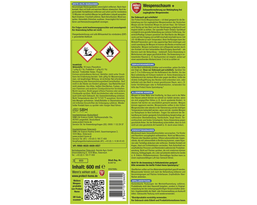 Protect Home wespenschuim 600 ml