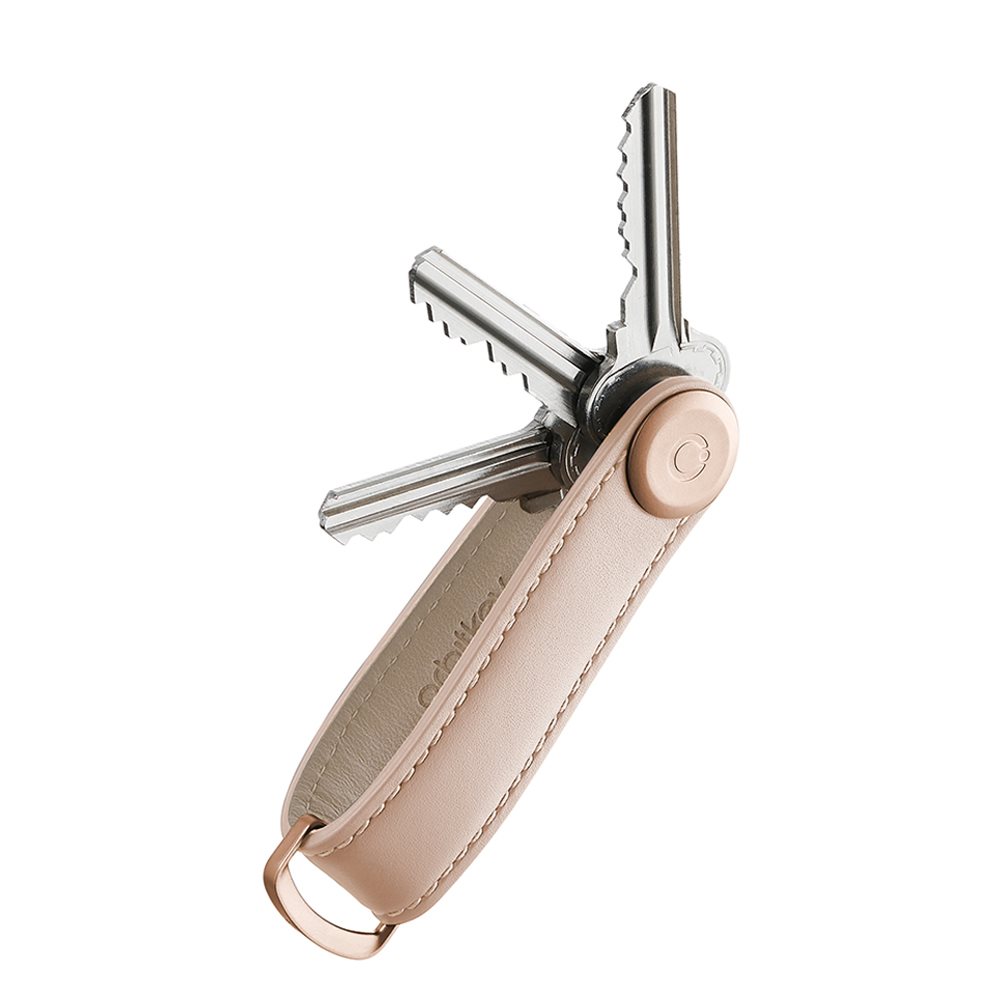 Orbitkey Premium Leather 2.0 Keyholder blush / blush
