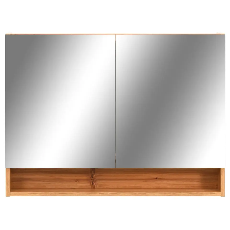 vidaXL - Spiegelkast - Bruin - MDF