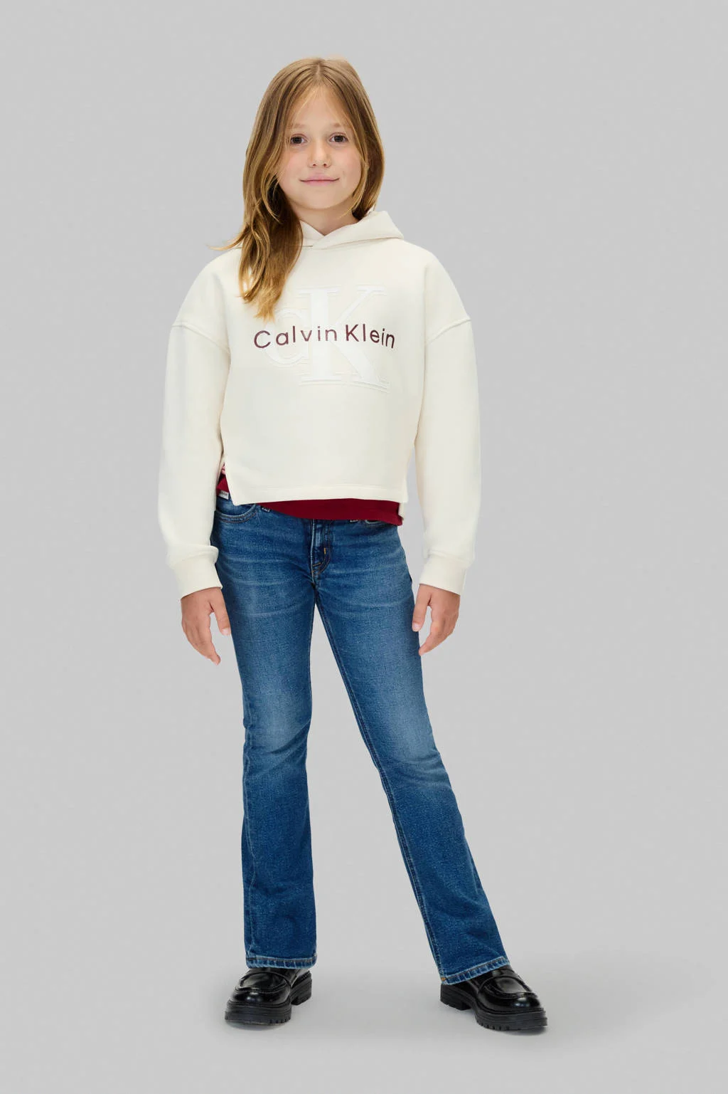 Calvin Klein flared jeans medium blue denim