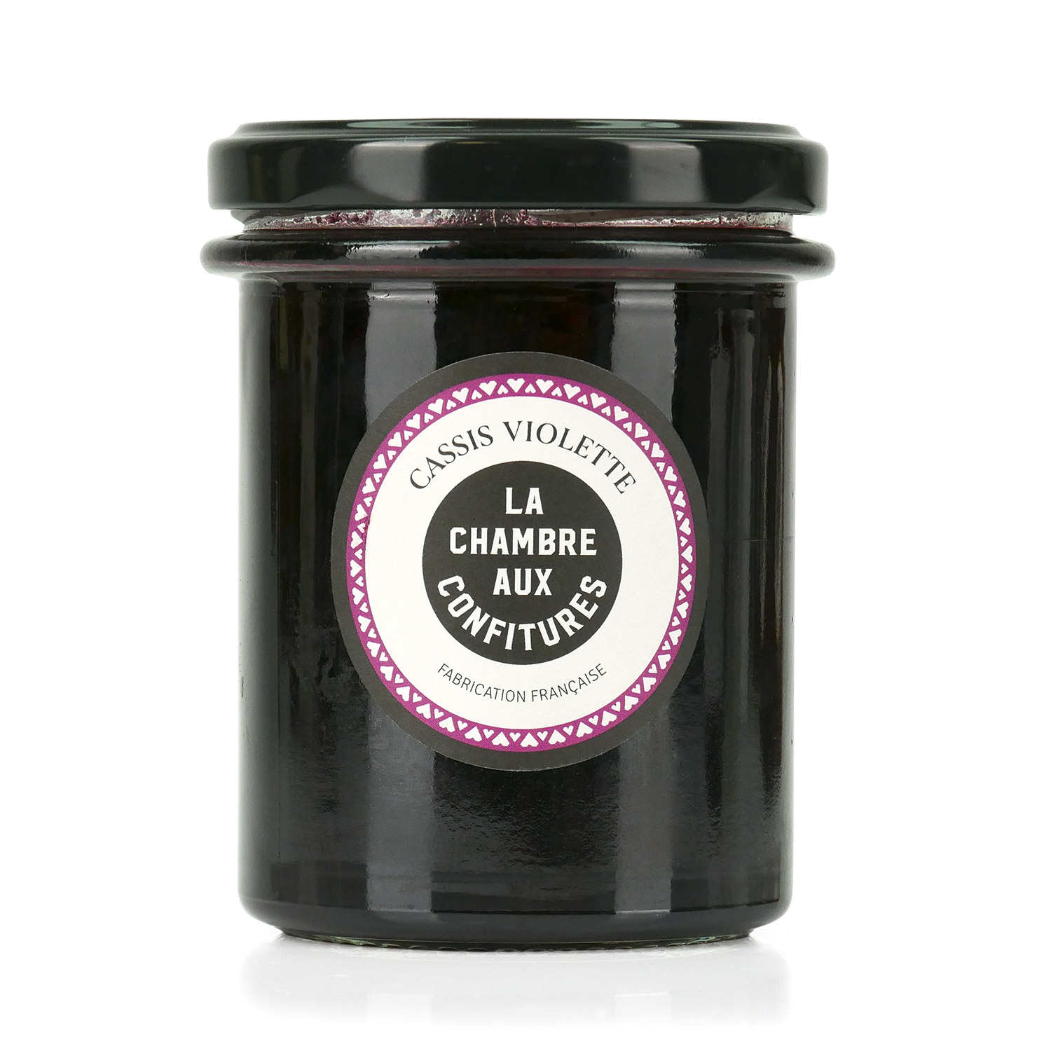Confiture de cassis-violette