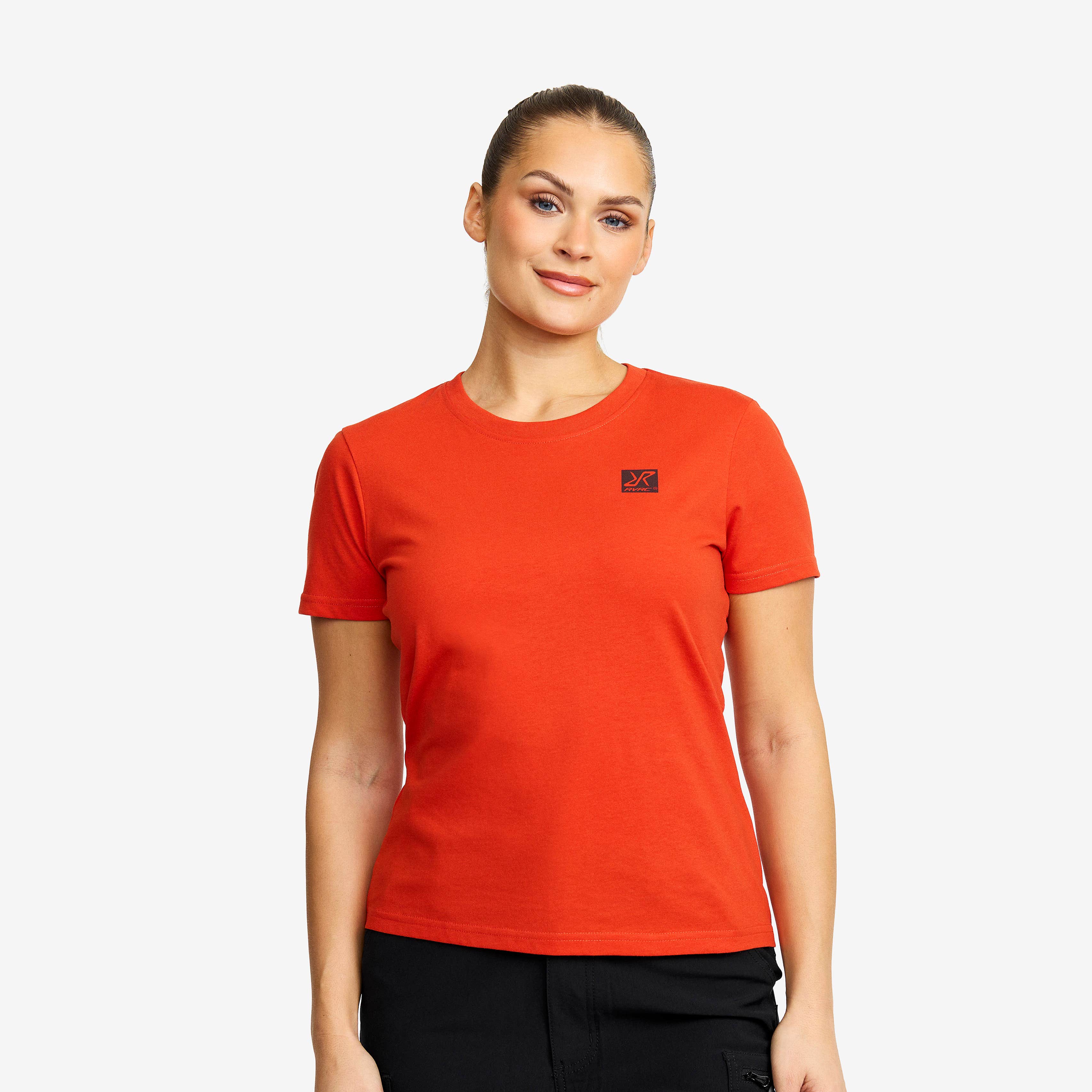 Easy Slim Fit T-shirt  Dame Pureed Pumpkin
