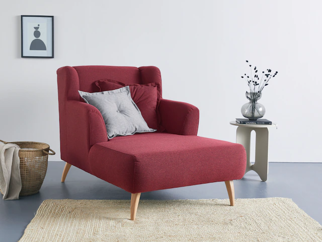 Home affaire Loveseat »Baggio Kuschel Mega Lounge Big Sessel«