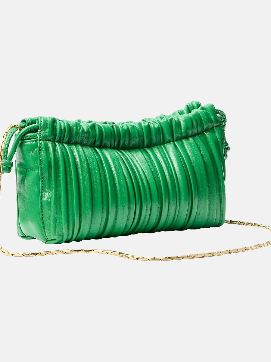 CALVIN KLEIN<br>Mini bolsa de ombro plissada