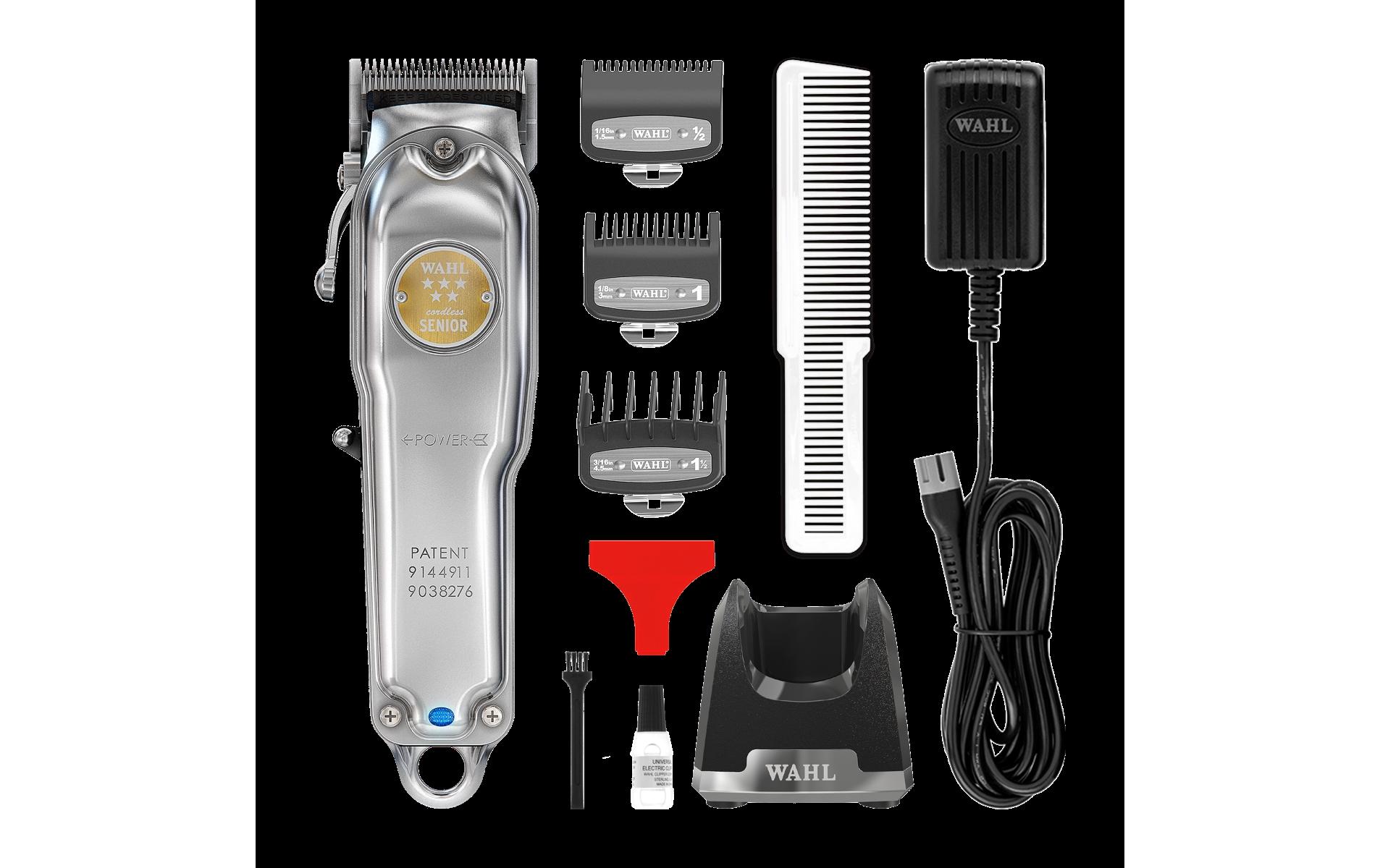 Profihaarschneider All Metal Edition Cordless Senior<br>Professionelle Netz-/Akku-Haarschneidemaschine