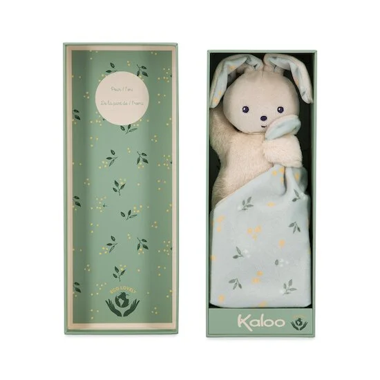Doudou lapin Carré douceur   Bouquet d'agrumes        de               Kaloo