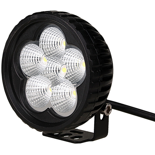 Sifam - Projecteur rond 6 led 18w Noir