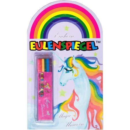 Eulenspiegel Schminkstift Einhorn Regenbogenfarben