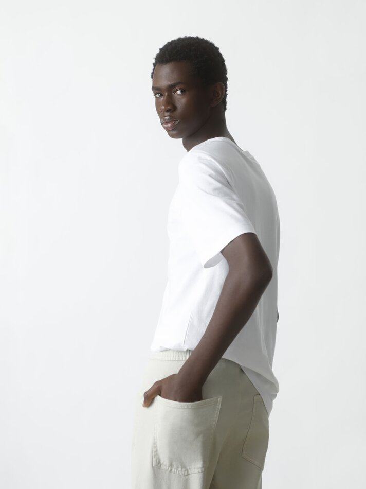 Calça jogger cargo - Off-white