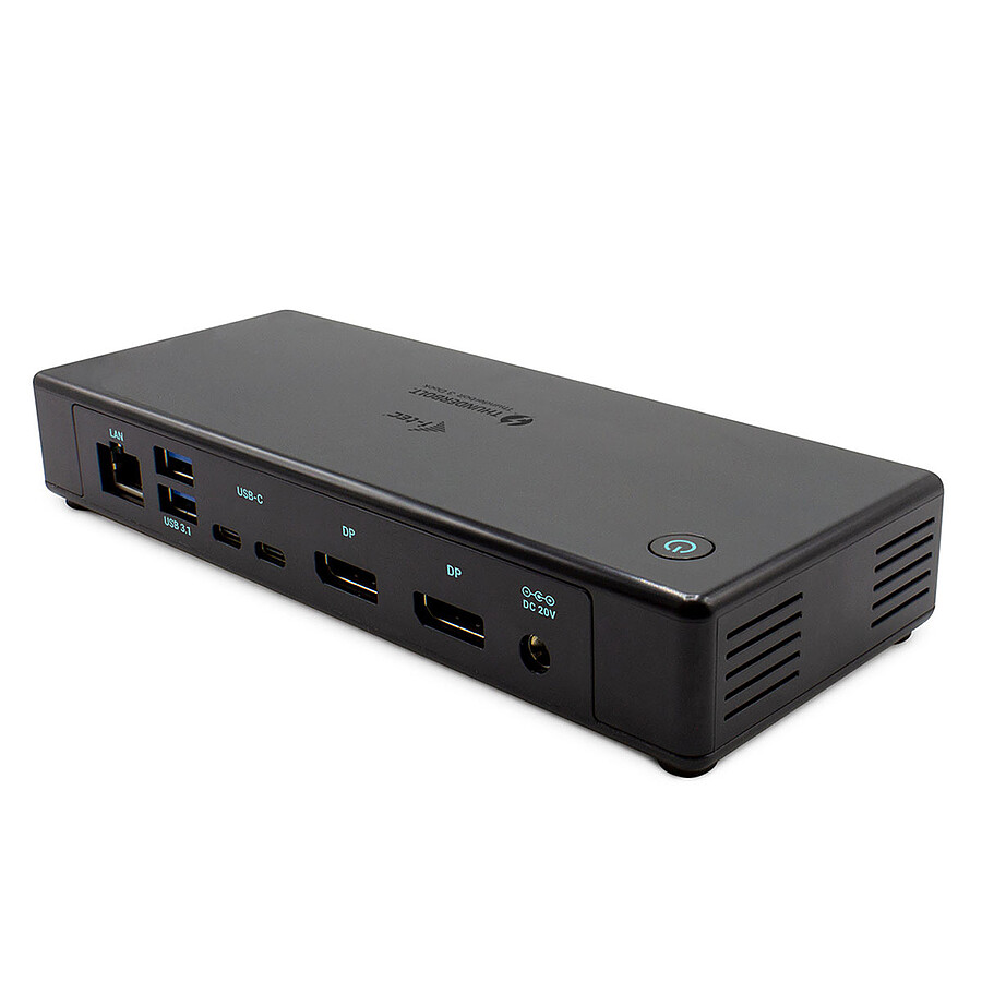 i-tec Station d'accueil Thunderbolt 3/USB-C Dual DisplayPort 4K Docking Station et Power Delivery 85W