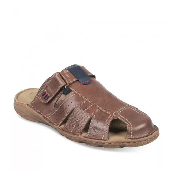 Mules MARRON CAPE BOARD CUIR