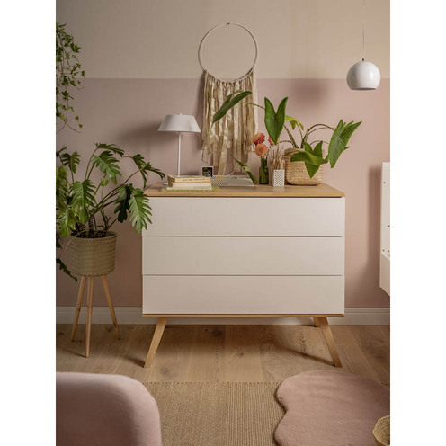 Commode Vox Vintage bois/blanc - VOX