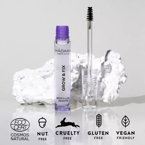 Sérum para cílios e sobrancelhas MÁDARA Grow & Fix 4ml