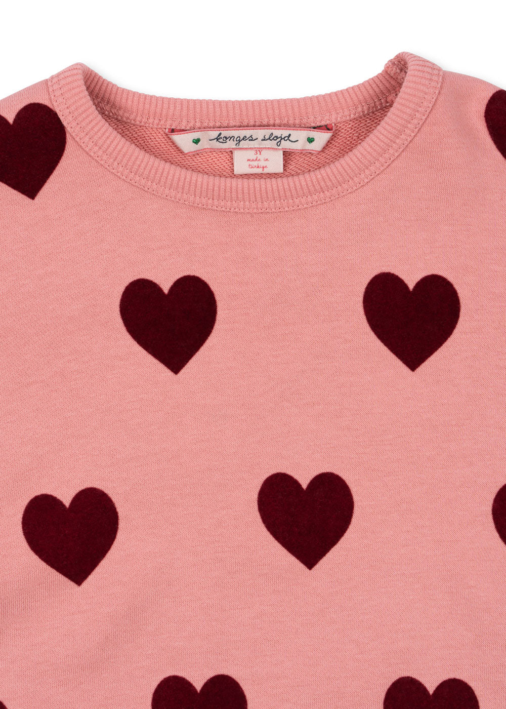 lou sweatshirt - coeur - 6M